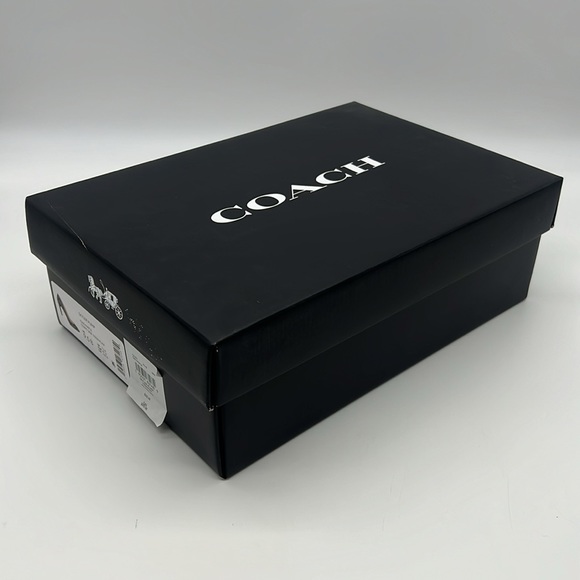 Coach Skyler Monogram Jacquard Pumps Oak Maple - Picture 15 of 15